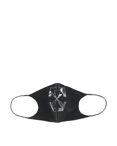 Tilbehør Off-White Caravaggio Arrow Simple Mask Sort | OMRG003F21FAB003 1009, 0