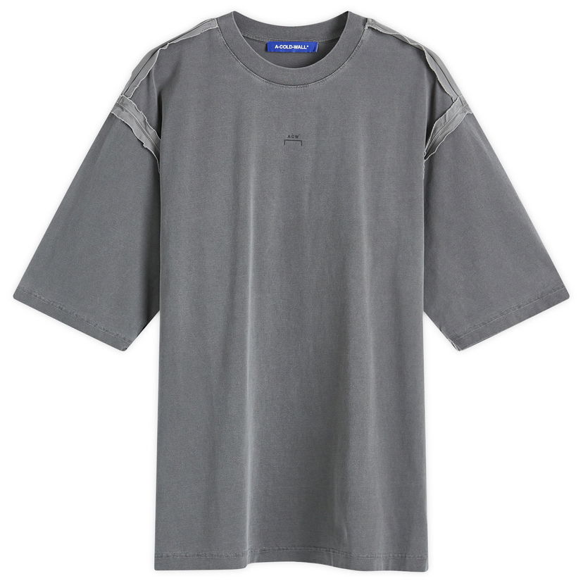 T-shirt A-COLD-WALL* Facade Logo T-Shirt Grå | ACWMTS195-BLK