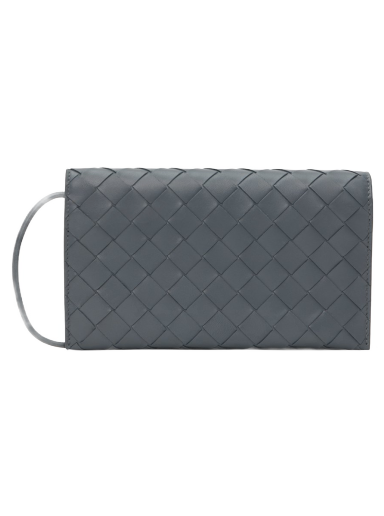 Skuldertaske Bottega Veneta Wallet On Strap Bag Grå | 708586 VCPP3