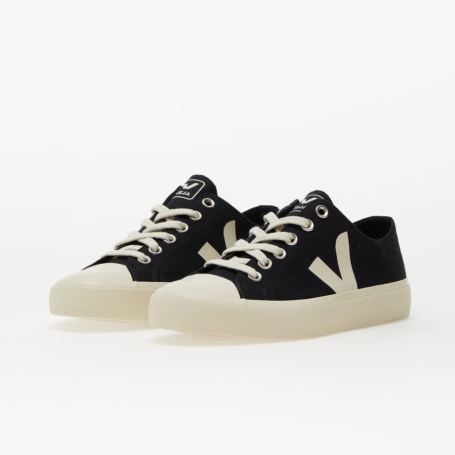Sneakers og sko Veja Wata II Low Canvas Sort | PL0101397A, 1