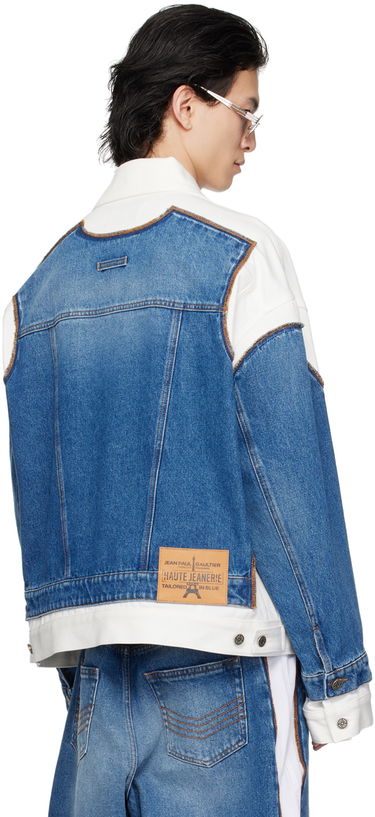 Jakke Jean Paul Gaultier Gaultier 'The Trompe L'œil' Denim Jacket Blå | 24/25-U-VE039I-D013-5701, 2