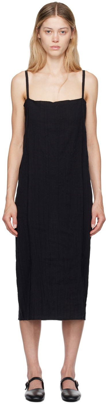 Kjole Baserange Midi Dress Sort | DRSKS-CL-EXAU24, 0
