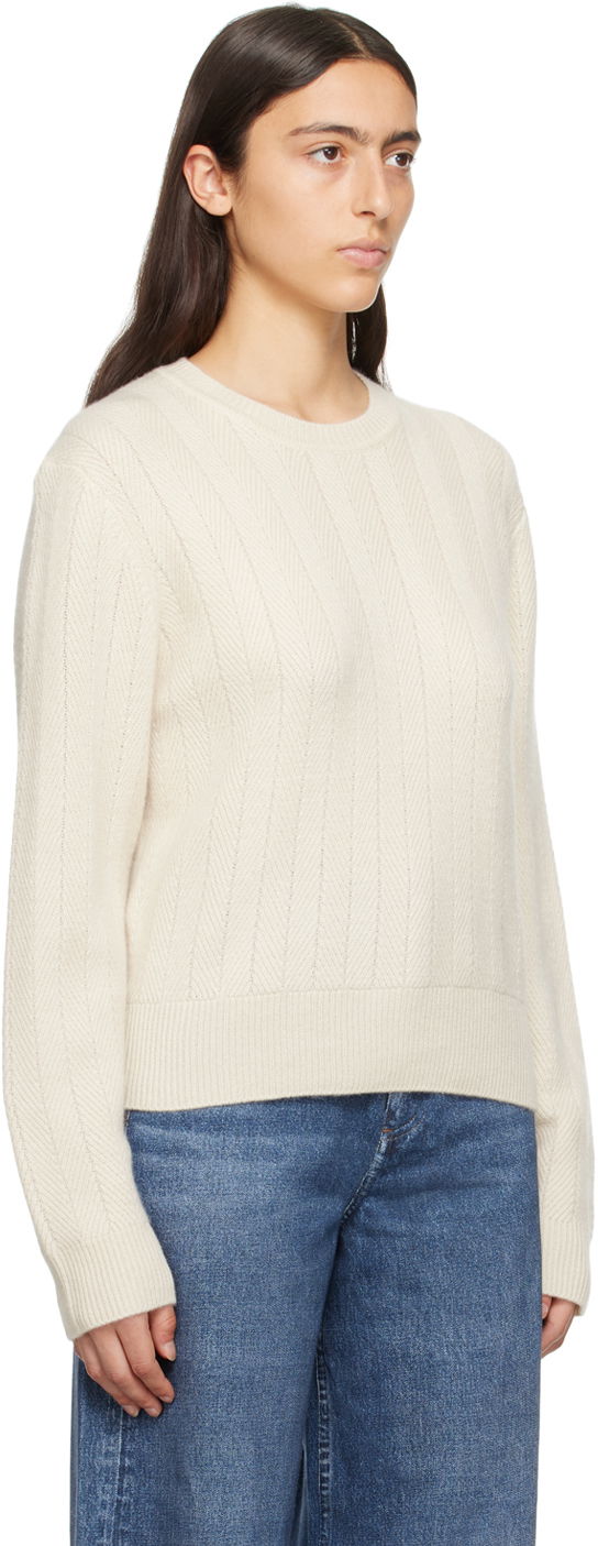 Sweater rag & bone Durham Knit Sweater Hvid | WAS23F037CC37, 1