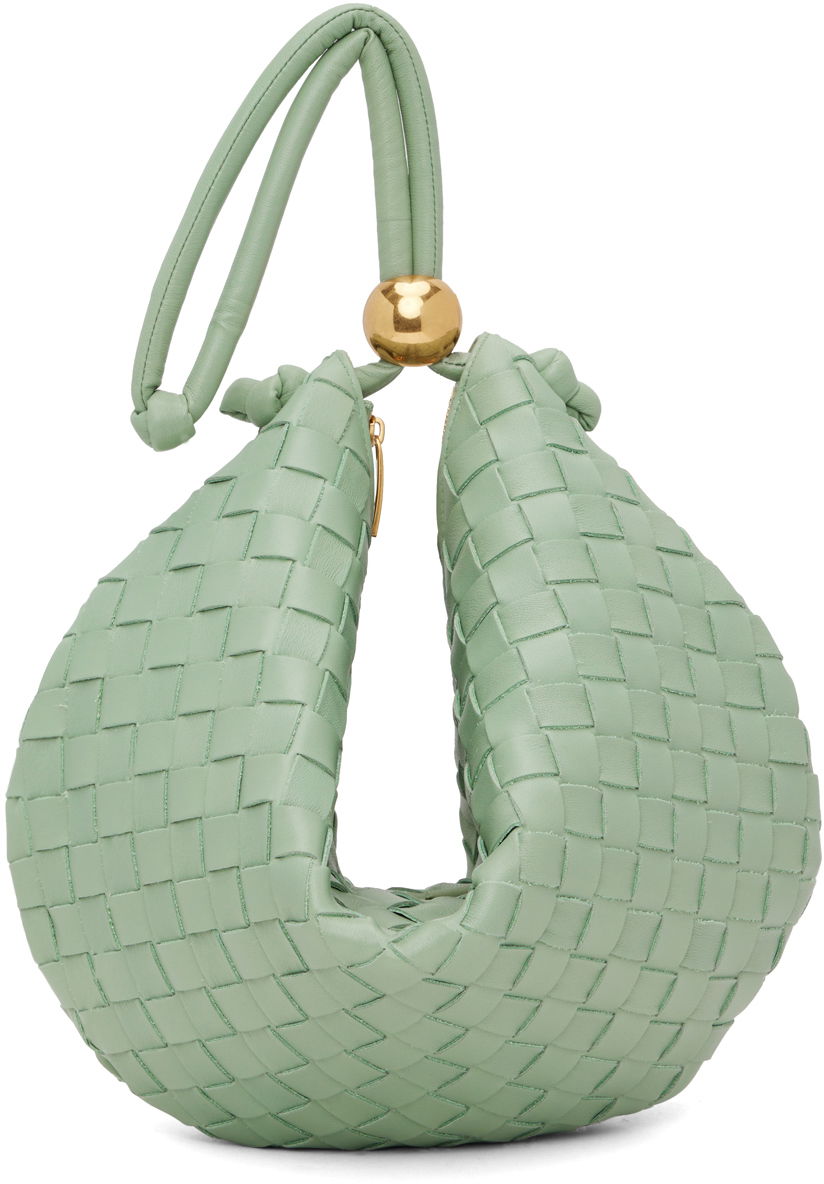 Håndtaske Bottega Veneta Medium Turn Pouch Grøn | 701024 V1W51, 0