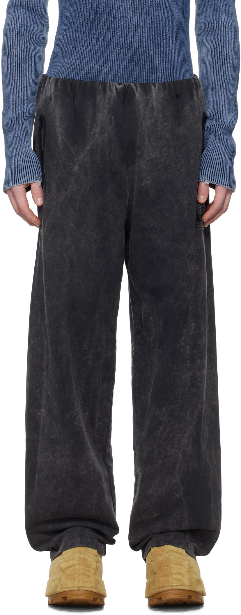 Joggingbukser Diesel Diesel P-Markle Sweatpants Sort | A163230BMBK9XX
