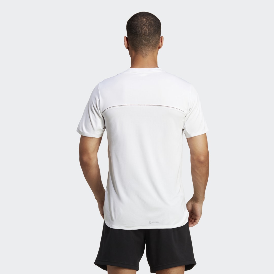 T-shirt adidas Performance Designed 4 Training HEAT.RDY HIIT Training Tee Hvid | IB9096, 1