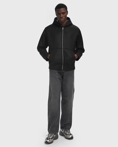 Sweatshirt A.P.C. A.P.C. Alvin Zip-Up Hoodie Sort | PSAFU-M27993-LZZ, 1