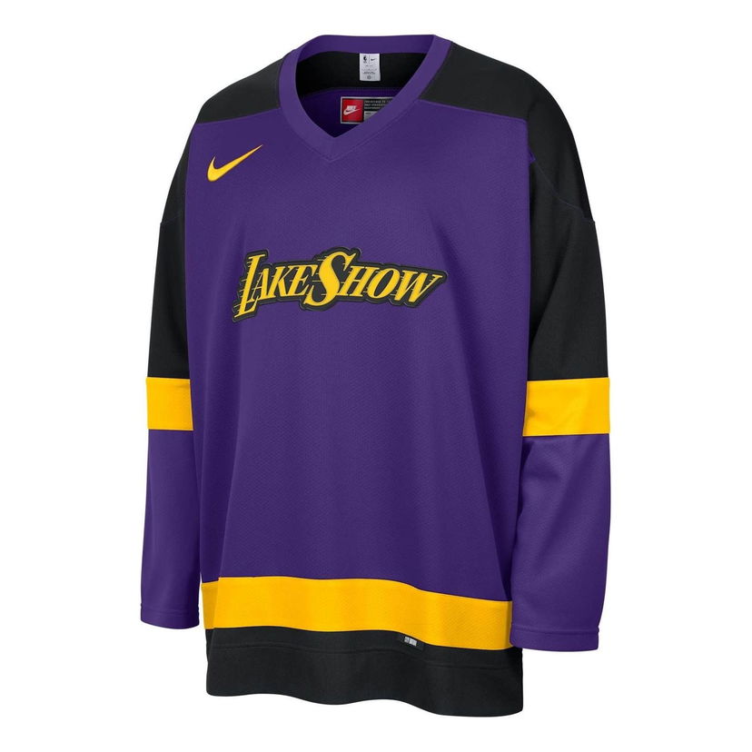 Sweater Jordan Jordan Los Angeles Lakers City Edition Hockey Jersey Lilla | FZ0350-504