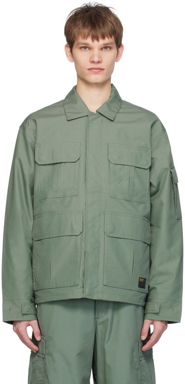 Jakke Carhartt WIP Military Style Button Up Jacket Grøn | I032979, 0