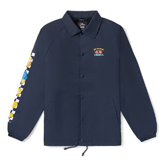 Vindjakke Vans The Simpsons Family Torrey Jacket Blå | VN0002MUZZZ