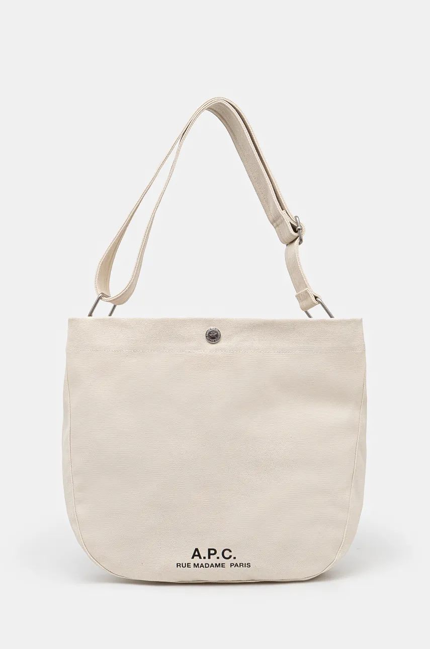 Skuldertaske A.P.C. Shoulder Bag Beige | PSAJZ.M61939.BAA, 0