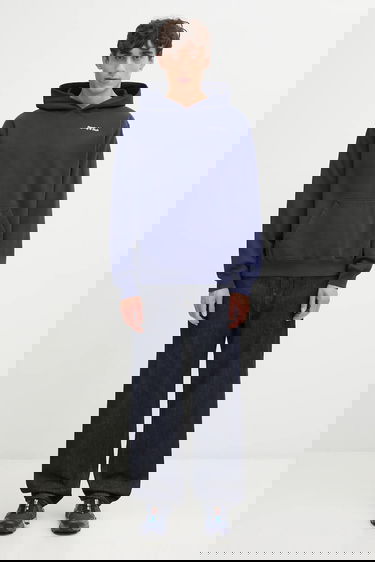 Sweatshirt Sporty & Rich Sporty & Rich Eden Crest Embroidered Hooded Sweatshirt Mørkeblå | ST06760666BL106, 4