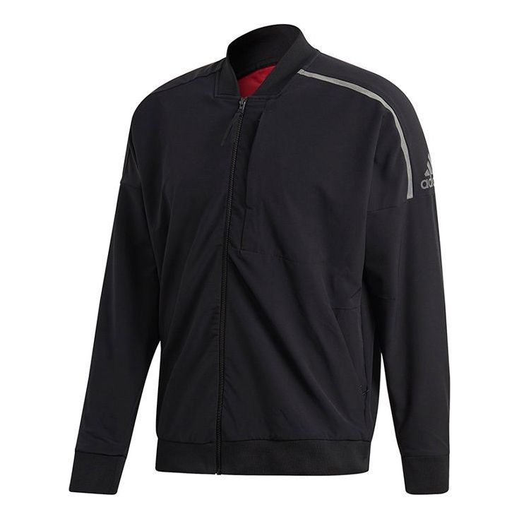 Bomberjakke adidas Originals ZNE Woven Bomber Jacket Sort | EB5221