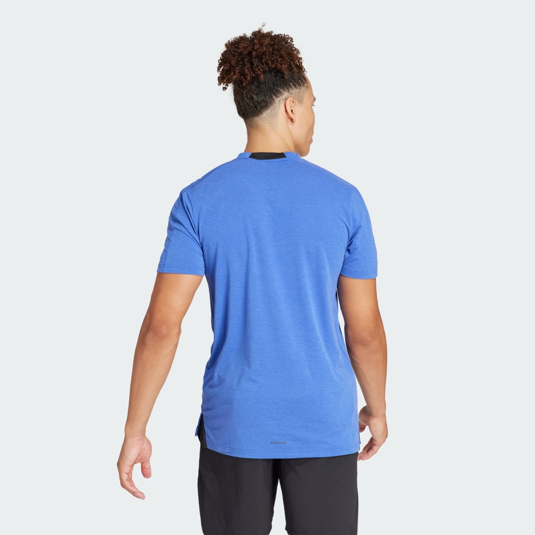T-shirt adidas Performance Designed for Training Workout T-Shirt Blå | IS3816, 1