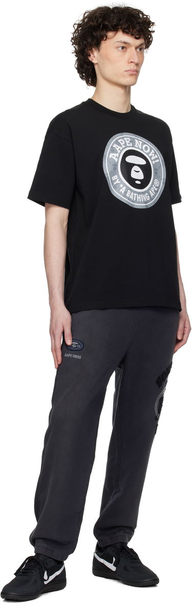 T-shirt AAPE by A Bathing Ape AAPE by A Bathing Ape Basic T-Shirt Sort | AAPTEM1638XXNBKX, 3