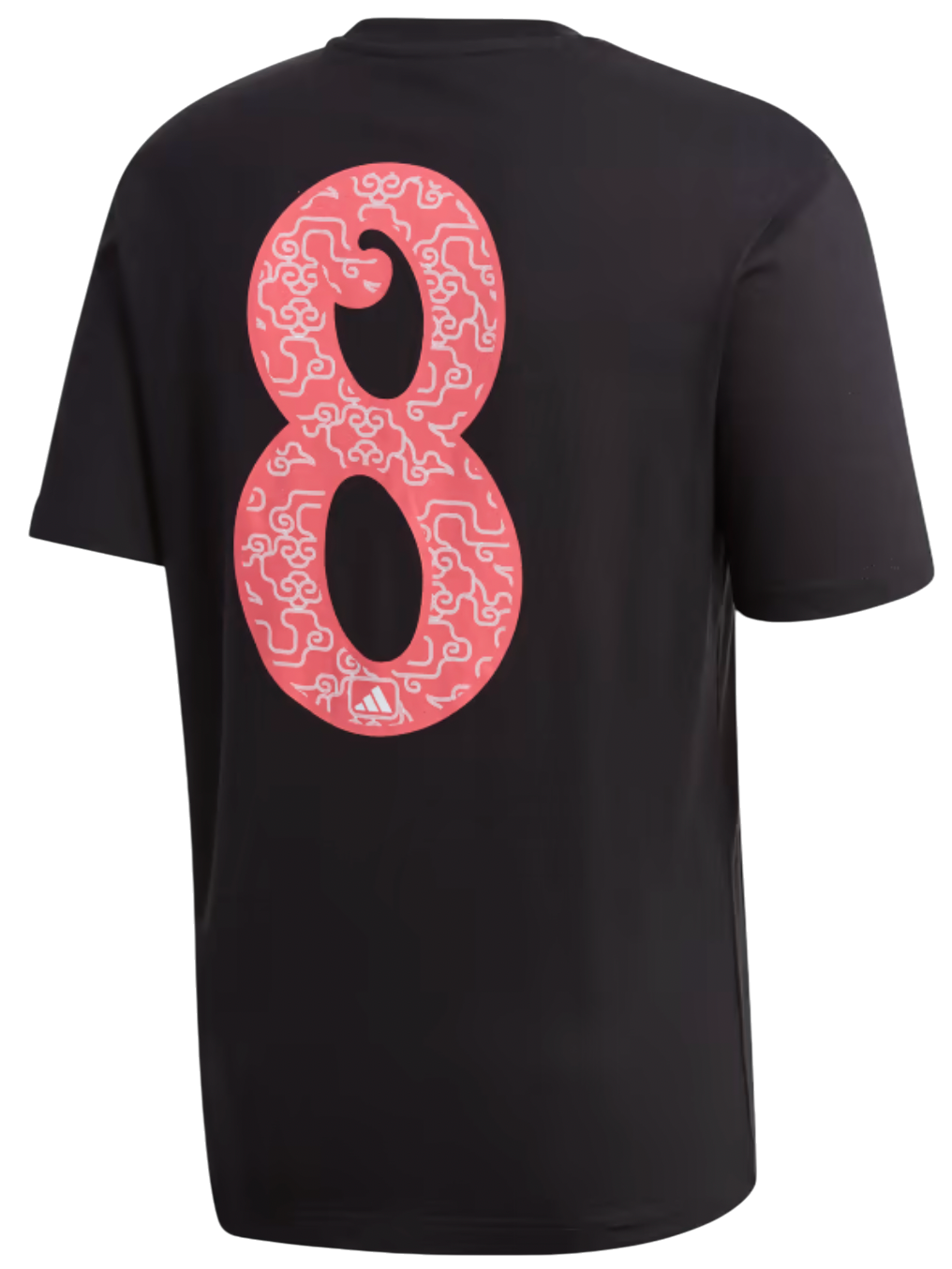 T-shirt adidas Performance Sportswear Athletics Lucky 8 Graphic T-Shirt Sort | ge4653, 1