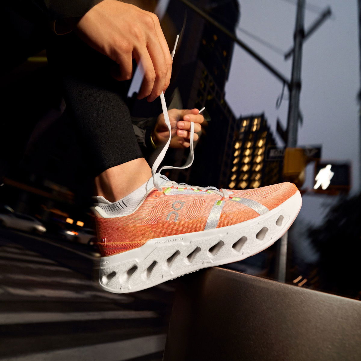 Sneakers og sko On Running Cloudeclipse Orange | 3md30090914, 1