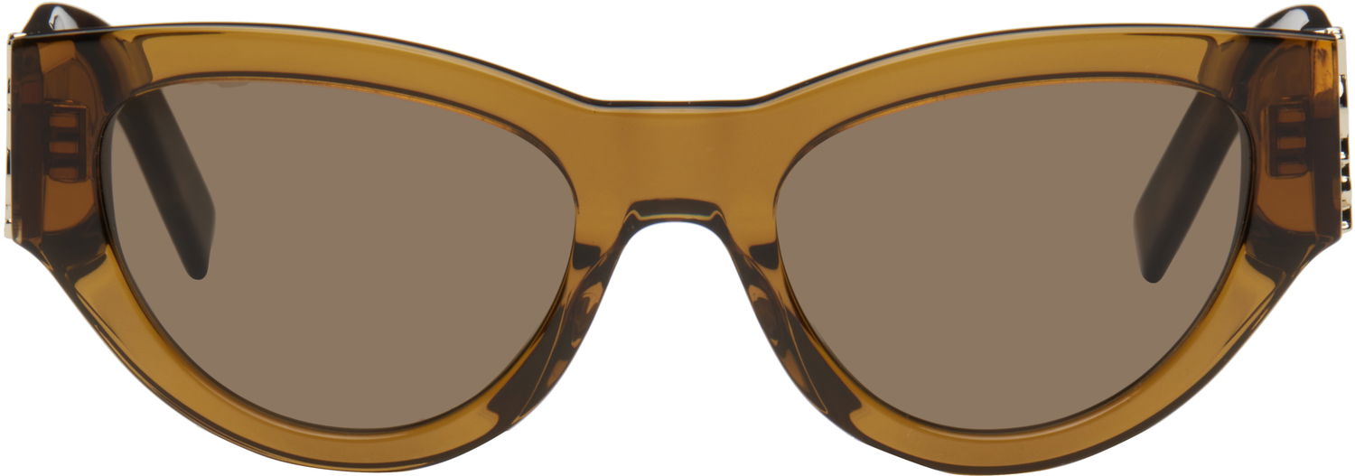 Solbriller Saint Laurent Saint Laurent SL M94 Cat-Eye Sunglasses Brun | SL M94-011, 0