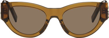 Solbriller Saint Laurent Saint Laurent SL M94 Cat-Eye Sunglasses Brun | SL M94-011, 0
