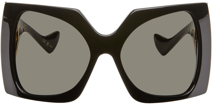 Solbriller Gucci Square Sunglasses Sort | GG1255S-001, 0