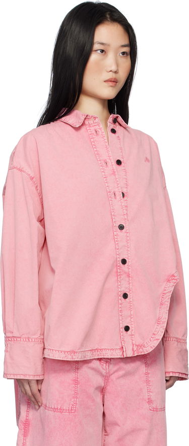 Skjorte The Attico Attico Diana Denim Shirt Lyserød | 250WCB00068 DDC098AA, 1