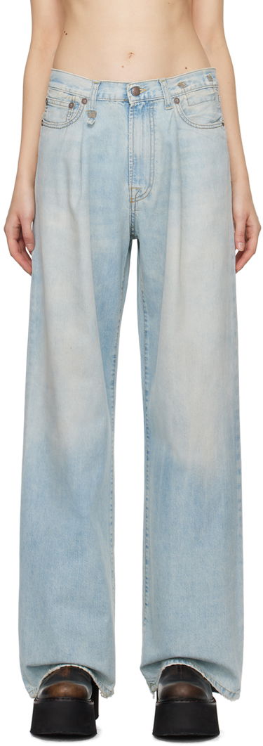 Jeans R13 R13 Damon Pleated Jeans Blå | R13W3147-897A, 0