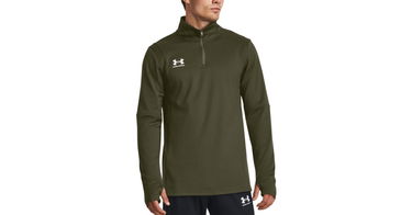 Sweatshirt Under Armour Midlayer Challenger Training Top Grøn | 1379588-390, 1