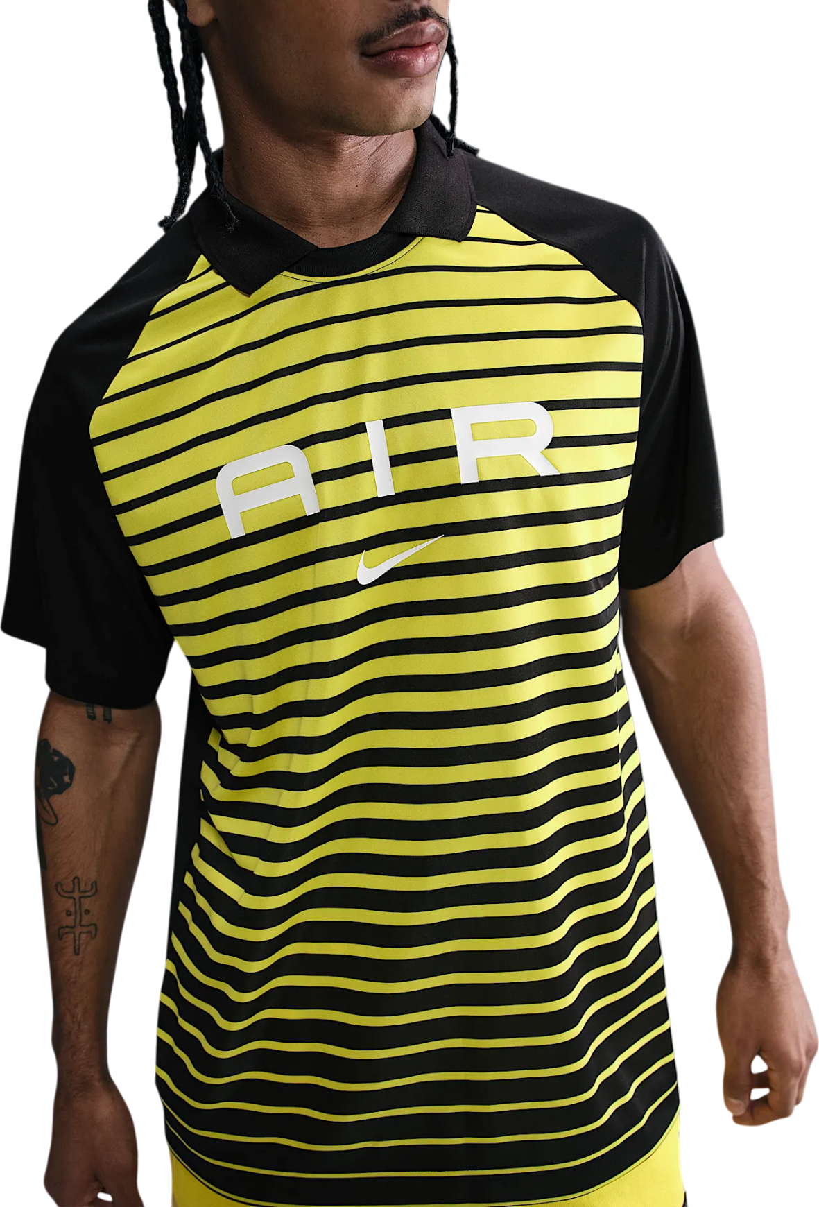 Polo skjorte Nike Nike Air Football Jersey Gul | ib8019-010, 0