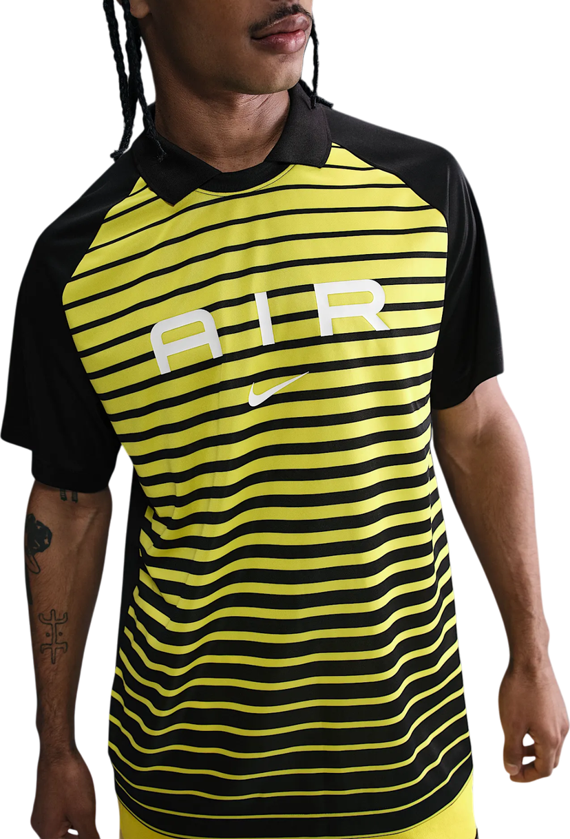 Polo skjorte Nike Nike Air Football Jersey Gul | ib8019-010