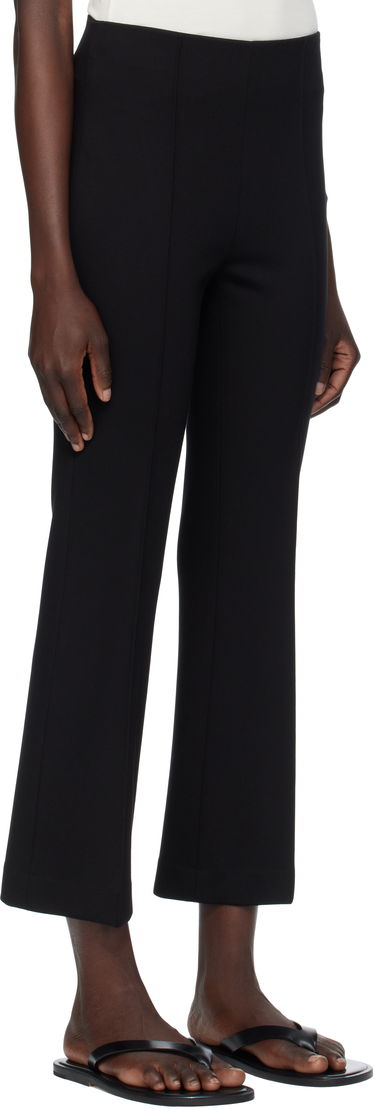 Bukser rag & bone Rag & Bone Irina Ponte Slim Fit Kick Flare Trousers Sort | WAC25S7003D803, 4