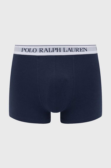 Boksere Polo by Ralph Lauren Boxers 3 - Pack Blå | 714830299072, 4