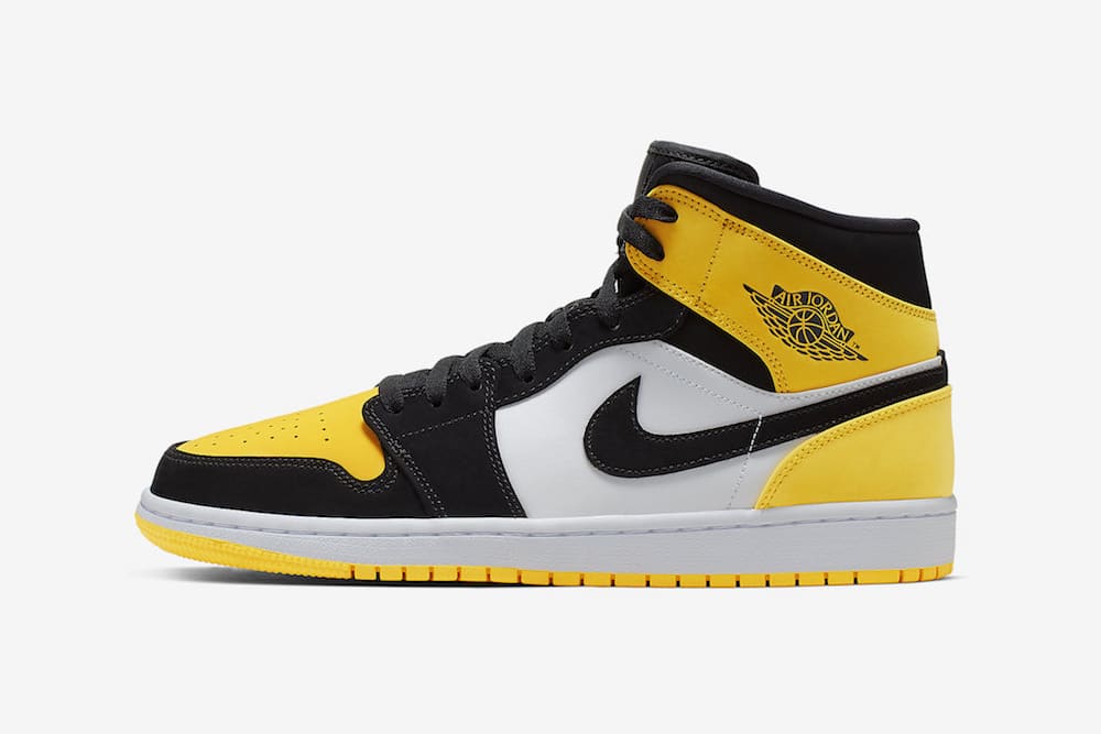 Sneakers og sko Jordan Air Jordan 1 Mid SE "Yellow Toe" Gul | 852542-071, 0