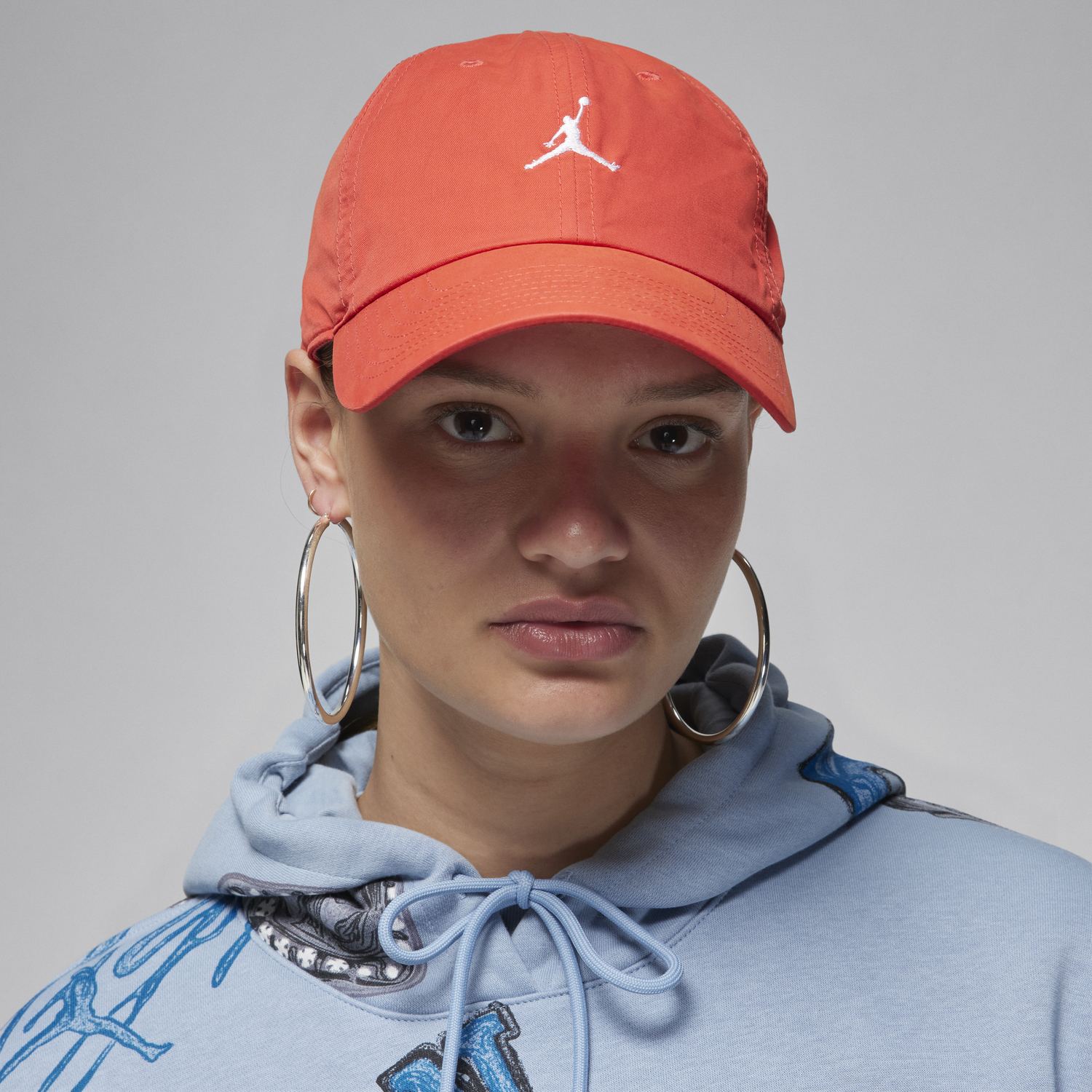 Kasket Jordan Club Cap Adjustable Unstructured Hat Rød | FD5185-604, 0