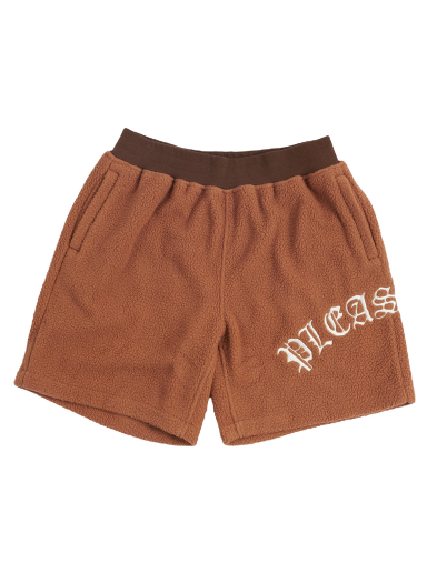 Shorts Pleasures Mars Sherpa Shorts Brun | P23SP043-BROWN