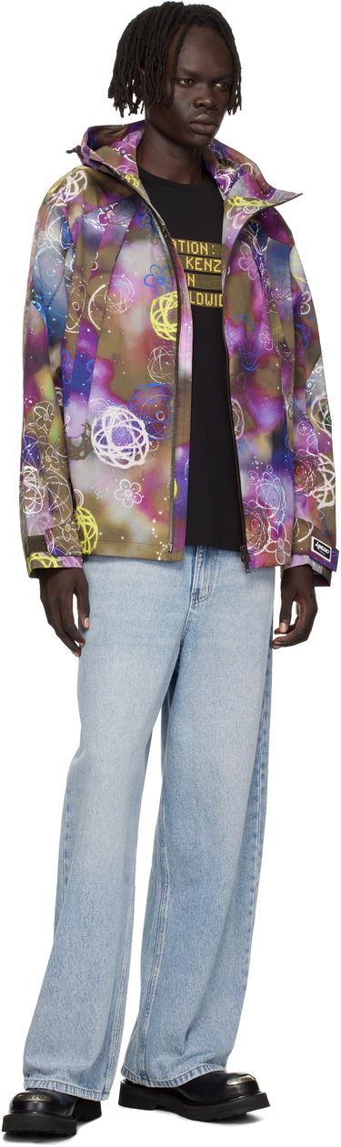 Vindjakke KENZO Kenzo Paris Futura 2000 Edition Short Windbreaker Jacket Flerfarvet | FF65BL1779ND, 3