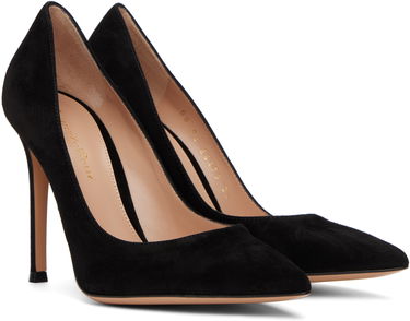 Sneakers og sko Gianvito Rossi Suede Pumps Sort | G28470-15RIC-CAM, 3