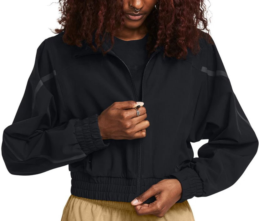 Jakke Under Armour Unstoppable Crop Jacket-BLK Sort | 1386479-001