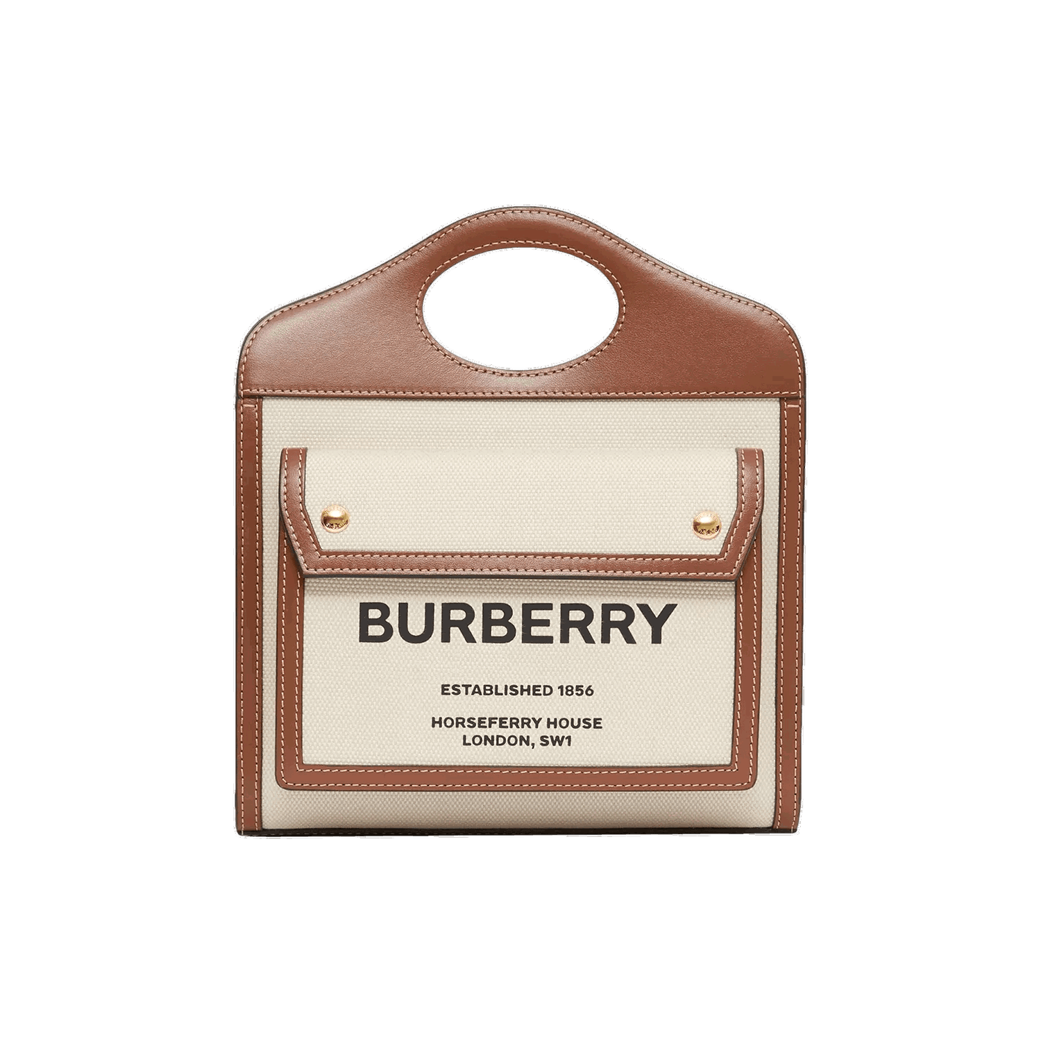 Håndtaske Burberry Mini Pocket Bag Brun | 8039361, 0