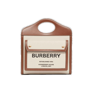 Håndtaske Burberry Mini Pocket Bag Brun | 8039361, 0