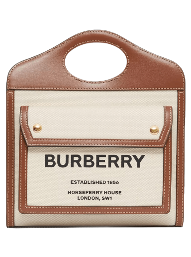 Håndtaske Burberry Mini Pocket Bag Brun | 8039361