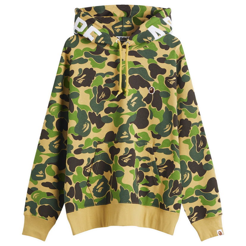 Sweatshirt BAPE Bathing Ape ABC Camo Pullover Hoodie Gul | 001PPL301008M-GRN
