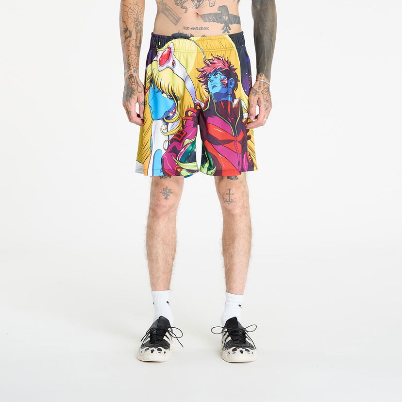 Shorts Pleasures PLEASURES Interstella Shorts Flerfarvet | P25DP011-MULTI