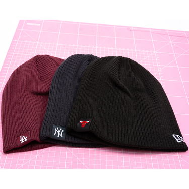 Beanie New Era MLB Essential Skully Beanie LA Dodgers One Size Bourgogne | 60691106, 1