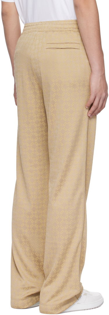 Joggingbukser Givenchy Shiny Monogram Jacquard Sweatpants Beige | BM51HS316G277, 2