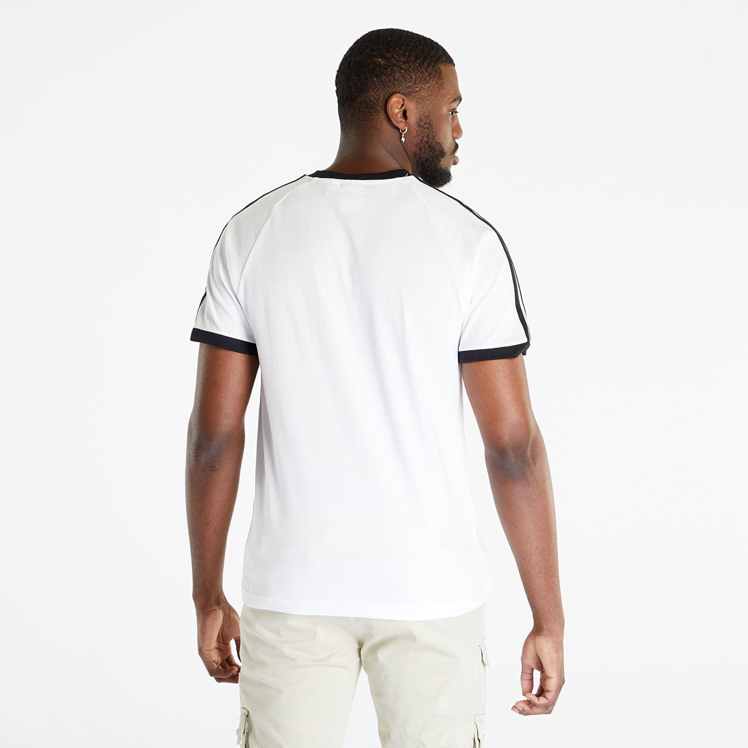 T-shirt adidas Originals 3 Stripe Tee Hvid | IA4846, 1