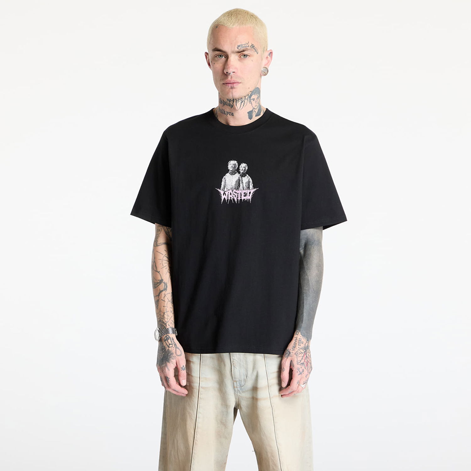 T-shirt Wasted Paris Wasted Paris Pike T-Shirt Sort | WP_000267, 0