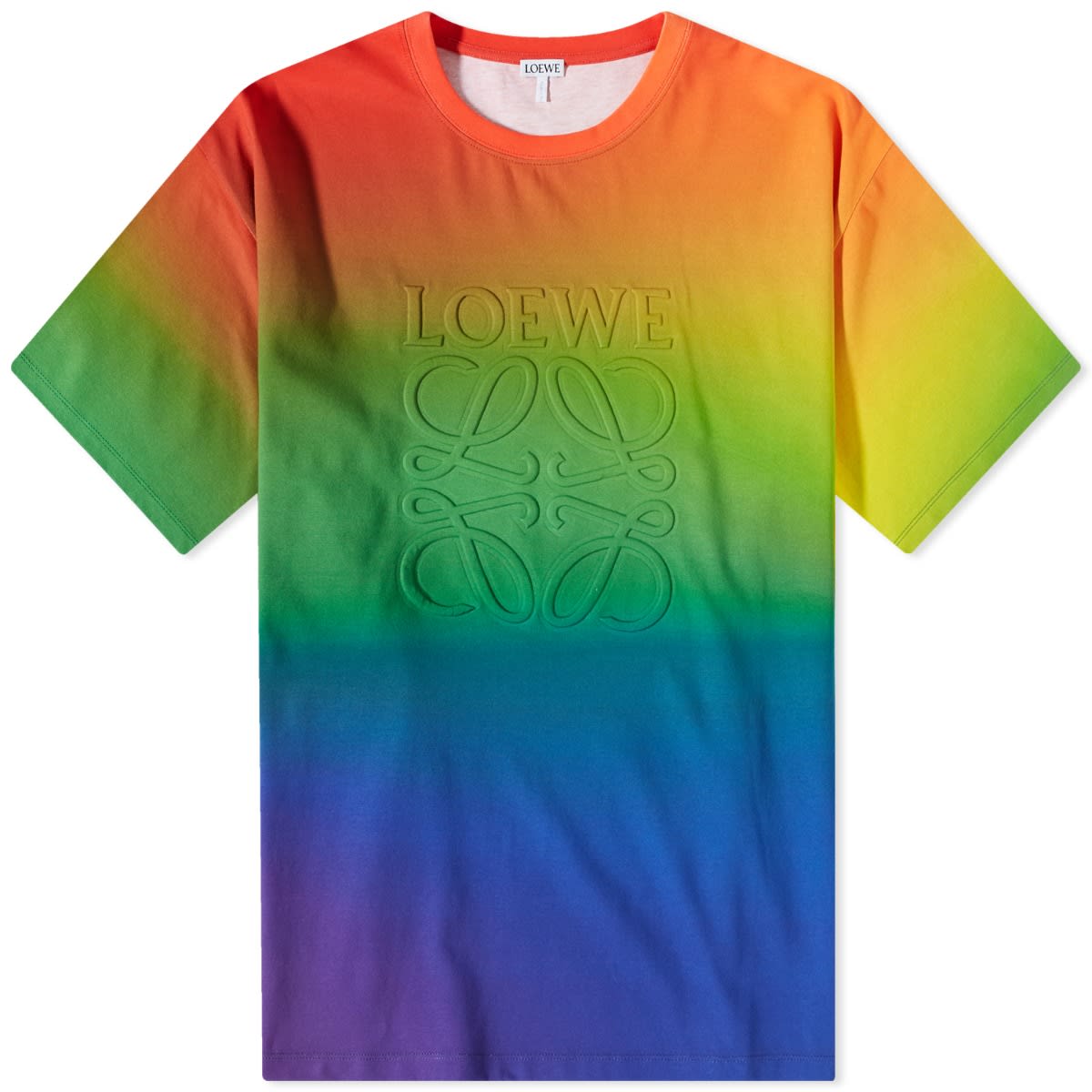 T-shirt Loewe Rainbow Anagram T-Shirt Flerfarvet | H526Y22X67-9990, 0