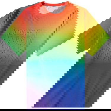 T-shirt Loewe Rainbow Anagram T-Shirt Flerfarvet | H526Y22X67-9990, 0