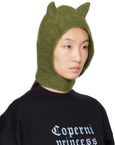 Tørklæde Coperni Coperni Knitted Horn Balaclava Grå | COPSA06Y3005, 3
