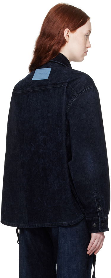 Jakke Ottolinger Ottolinger Oversized Denim Jacket Mørkeblå | 1700410, 2